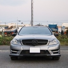ベンツC180ワゴン60th限定車　希少内装　カスタム多数　4本出しマフラー☆の画像