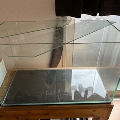 60cm水槽　蓋付きの画像