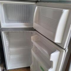 単身者　SANYO　２ドア冷蔵庫の画像