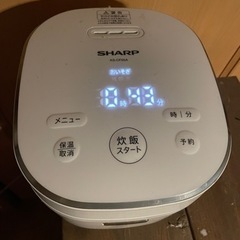 炊飯器　2019年製　シャープ　SHARP