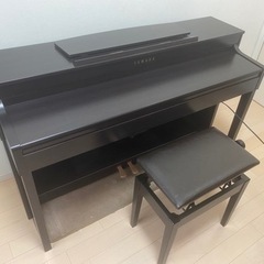 YAMAHA電子ピアノ木製鍵盤CLP-470の画像