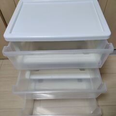 収納ボックス　キャスター付きの画像