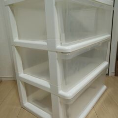 収納ボックス　キャスター付きの画像