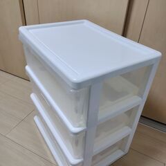 収納ボックス　キャスター付きの画像