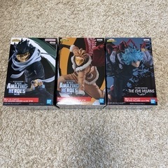 僕のヒーローアカデミアフィギュア　3種の画像