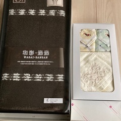 バスマット＆ハンカチ