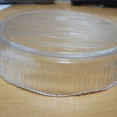 【再値下げ】保谷硝子  透明平皿 ５点セットの画像