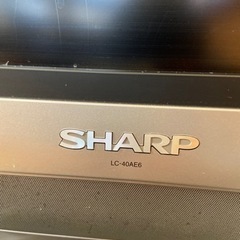 テレビ　SHARP AQUOS LC-40AE6 シャープ　アクオス　40インチの画像