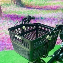 ❹ 4986子供乗せ電動アシスト自転車ブリヂストン3人乗り20インチ