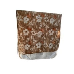 【C06】寝具 敷パット きつね色 100×205の画像