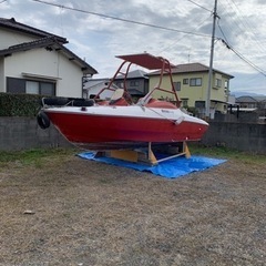 船　SRV20 4st60馬力　燃費抜群　ウェイクタワー　スピーカー付きの画像