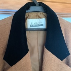カシミヤコート　ビンテージ　中古の画像