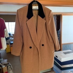 カシミヤコート　ビンテージ　中古