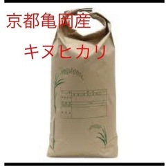 令和5年度　京都亀岡産　新米　キヌヒカリ  30kg 玄米　手渡...