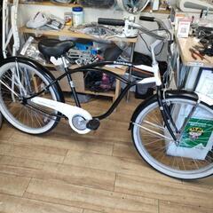  [受渡し完了しました] ビーチクルーザー 26インチ  コース...