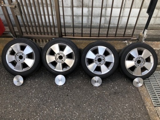 値下げします！165 55 14 ゼストスポーツ 純正　タイヤホイール　4本セット