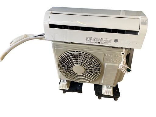 日立 HITACHI ルームエアコン RAS-D22L(W) 2021年製 2.2kw 6畳用 動作確認済 美品  直接引取大歓迎‼　地域限定有料配送サービスあり‼