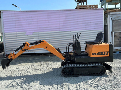 静岡県磐田市発/クボタ　KUBOTA ミニユンボ　KH007 動作確認済み/縦旋回/下取り可能！