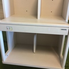 値下げ　オカムラ製　子供用　学習用品　収納ラック(中古品)