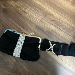 ドレス、ボレロ　バッグ　ベルトの画像
