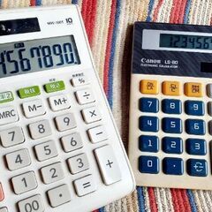 🧮ソーラー電卓 2個セット CASIO canon 