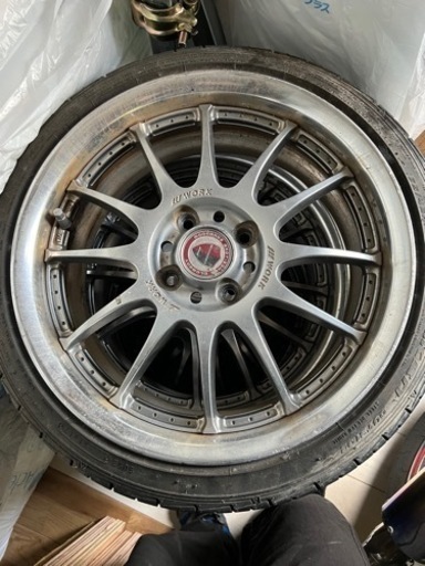 waork アルミ　タイヤ