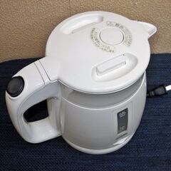【平日取りに来ていただける方】タイガー★電気ケトル★PCF-A080★0.8L★わく子★ホワイト(2Z0519)の画像