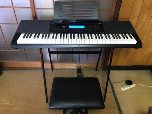 [美品】電子ピアノ 一式　CASIO WK-245 9月22日まで‼️
