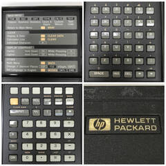 🔷🔶🔷BF3/39　Hewlett Packard 金融電卓 19B BUSINESS CONSULTANT II ヒューレット パッカード 中古 ジャンク品 動作未確認🔷🔶🔷の画像