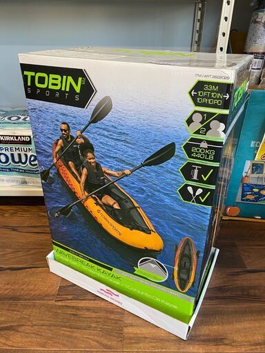【店頭引き取り限定】トービンスポーツ ウェーブブレイク 10フィート 2人用 インフレータブル カヤック