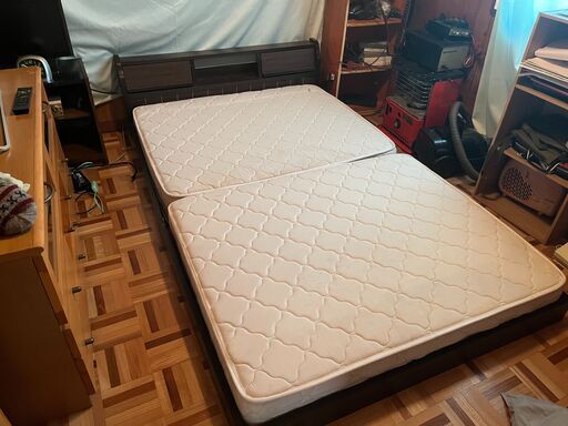 セミダブルベッド　解体済！