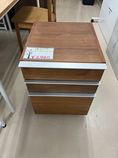 木製袖キャビネット