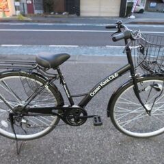 買ったばかりの２６インチ6段ギア付シティーサイクルをお安くお譲り...