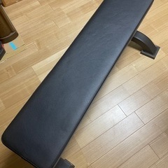 フラットベンチとダンベルセット
