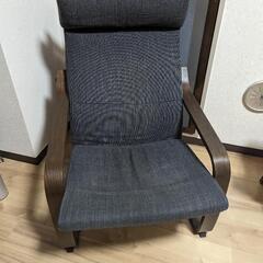 IKEA POÄNG ポエングパーソナルチェア＆オットマン

の画像