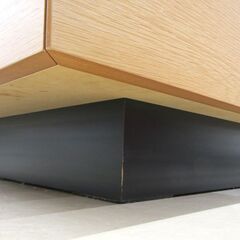 札幌市清田区/状態良好 モリタインテリア センターテーブル LT-46937 サイド収納 生活家具 の画像