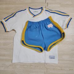 KIRINJI　体操着　半袖　半パンツ　カラー帽子　110cm