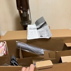 ワイパースティック型掃除機（完品）ダンボール付き