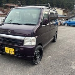 受付終了！訳アリ！車検長い！ターボ4WD！バモス 