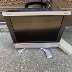 SHARP AQUOS 13型液晶テレビ 