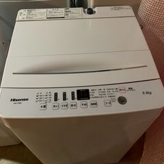 ☺最短当日配送可♡無料で配送及び設置いたします♡ハイセンス 洗濯機 HW-T55D 5.5キロ 2019年製☺HSS011