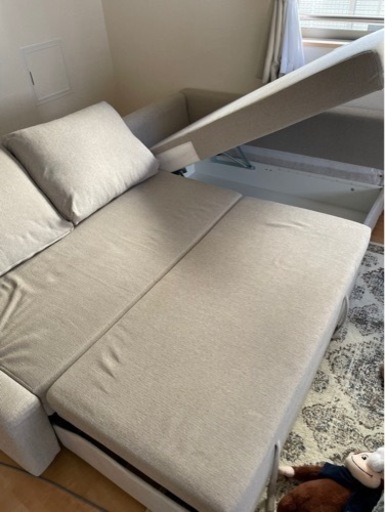 IKEA フリーヘーテン L字ソファ