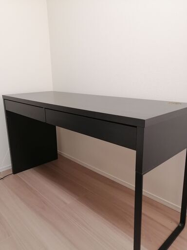 【新品同様】定価15,000円　イケア　ikea MICKE ミッケ デスク　作業用　机　ブラックブラウン　黒　ブラック