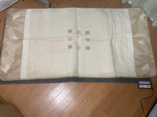 【値下げ／3/30まで】ホットカーペット＋ラグ 2点セット