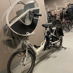 電動自転車　子供乗せ3人乗り　ブリヂストン