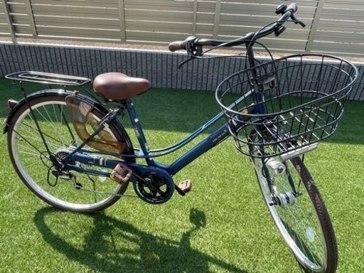 26インチ　6段変速　オートライト