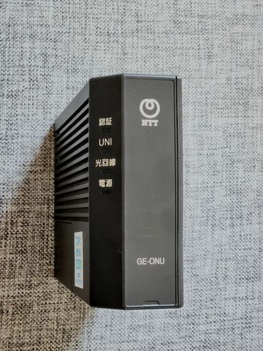 NTT GE-ONU GE-PON-ONU 光回線終端装置 アダプター無い　本体のみ