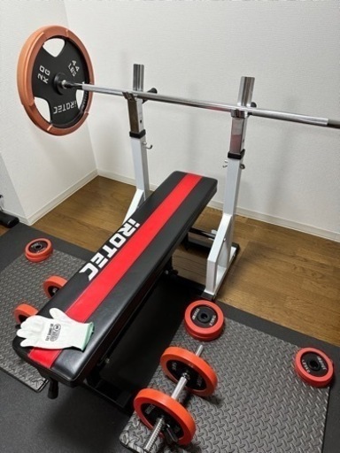 iROTECアイロテック　ベンチプレスセット