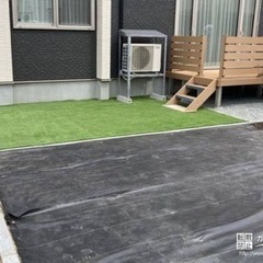 【防草シート】お庭の草取り★雑草対策お任せください - 地元のお店