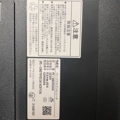 極美品　パソコン本体　NEC LaVie NS600/G PC-NS600GAWWindows 10 NEC LAVIE クリスタルホワイトの画像